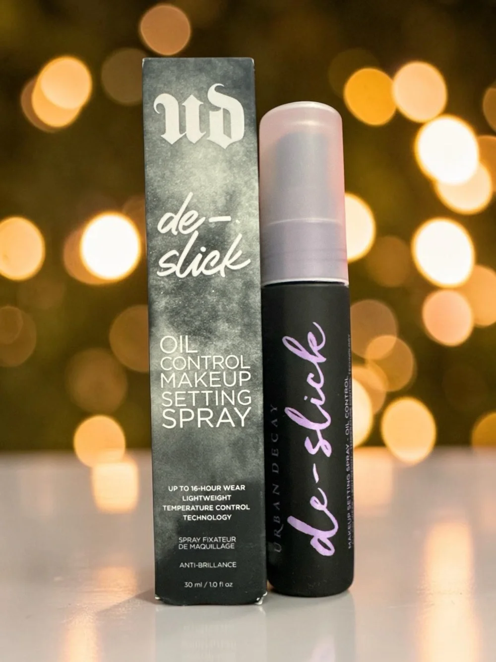 Urban Decay De-Slick Oil Control Makeup Setting Spray NIB 30ml